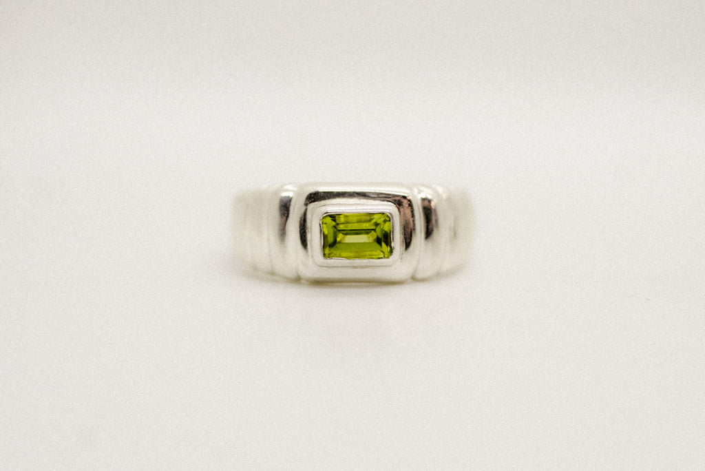 Peridot Stack Ring