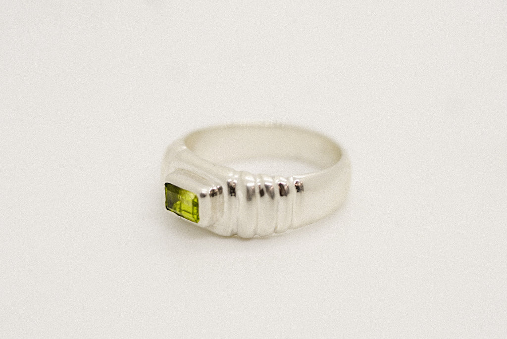 Peridot Stack Ring