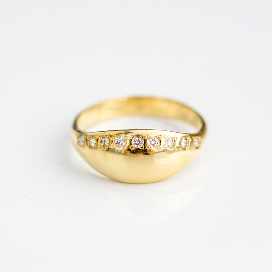 The Dawn Ring | Lab Diamond Ring in 9ct Gold
