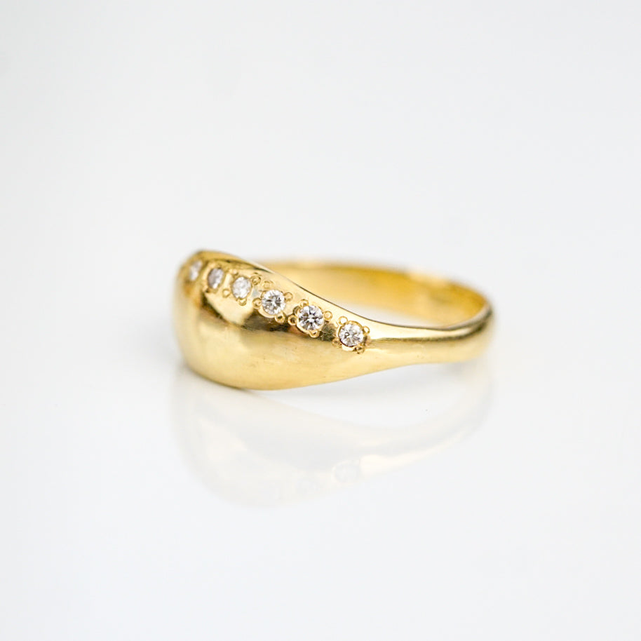 The Dawn Ring | Lab Diamond Ring in 9ct Gold